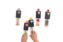 Wanderlust Chalkboard Robots.