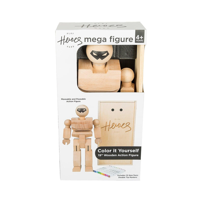 Megafigure Wood Action Figure - Once Kids