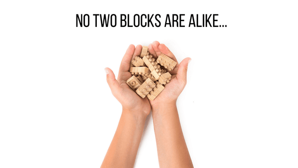 No Two Blocks Are Alike....And Our's Tell A Story! - Once Kids