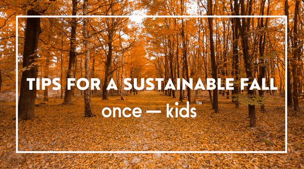 Sustainable Fall Tips! - Once Kids