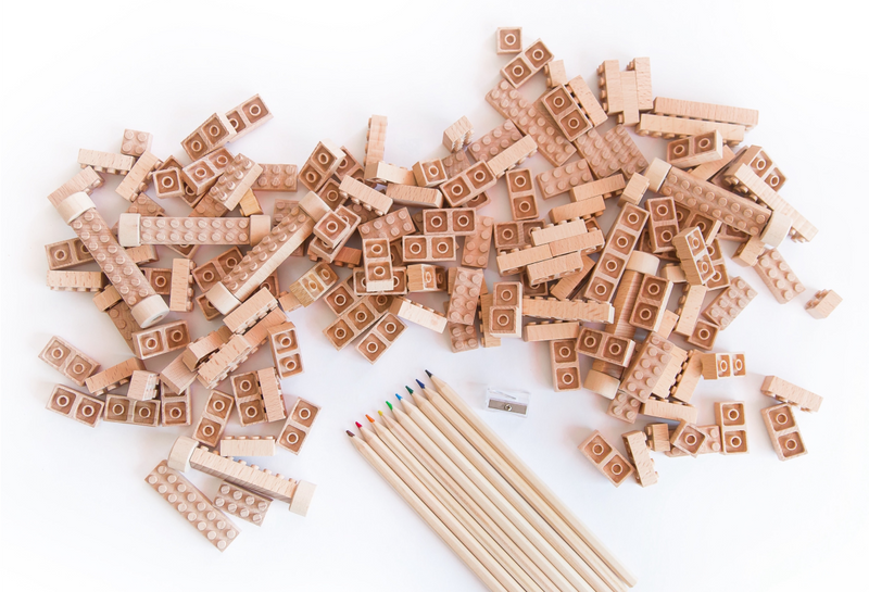 Wooden bricks deals