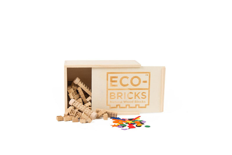 Eco-Bricks™ Bamboo 90-Piece set is a brilliant first step into healthier, greener, construction block fun.