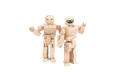 Once Kids Eco-bricks™ Minifigure Color your own wooden action figures compatible with building construction toys