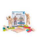 Eco-bricks™ Minifigures Color Your Own Kit Compatible 