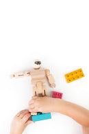 Make Your Own Wood Action Figure Color Kit - Once Kids