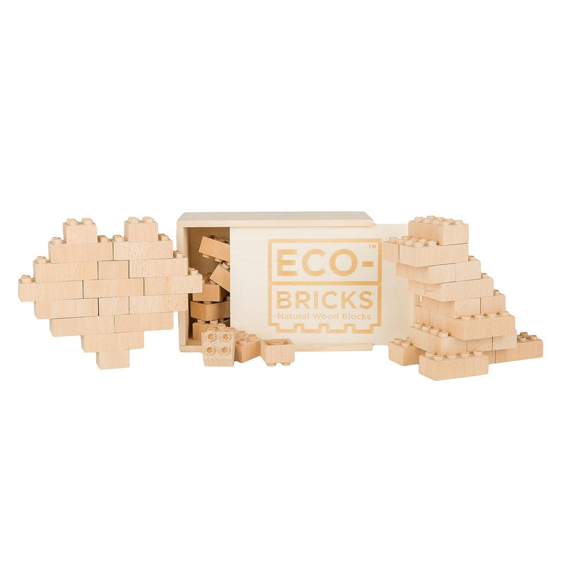 Plus+ Wood Bricks 20pcs - Once Kids