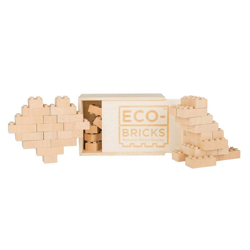 Plus+ Wood Bricks 20pcs - Once Kids