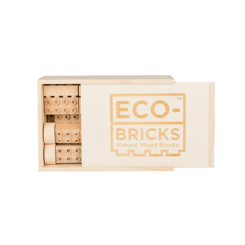 Plus+ Wood Bricks 42pcs - Once Kids