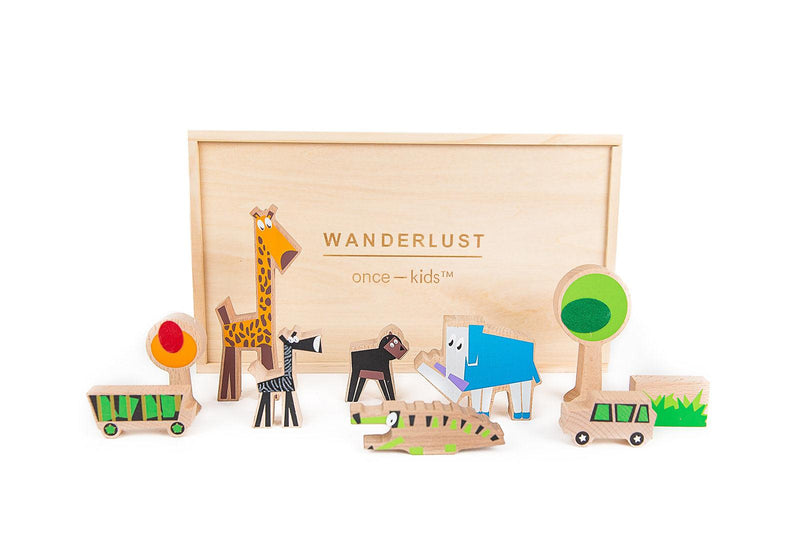 Themed Blocks Wanderlust Safari - Once Kids
