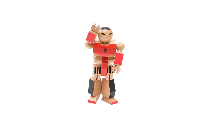 Wood Action Figure Playhard Heroes