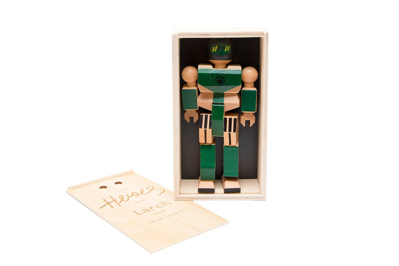 Wood Action Figure Playhard Heroes