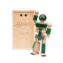 Wood Action Figure Playhard Heroes