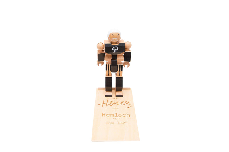 Wood Action Figure Playhard Heroes