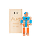 Wood Action Figure Playhard Villains