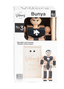 Wood Action Figure Playhard Villains