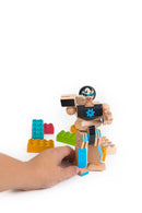 Wood Action Figure Playhard Villains