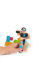 Wood Action Figure Playhard Villains