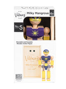 Wood Action Figure Playhard Villains