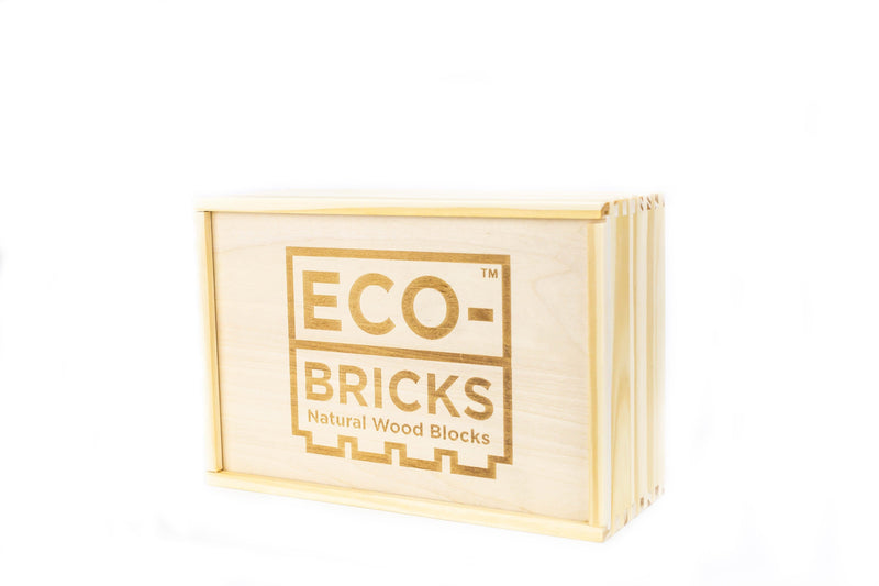 Wood Bricks 145pcs - Once Kids