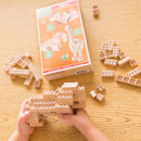 Wood Bricks 3 in 1 Builds - Africa - Once Kids