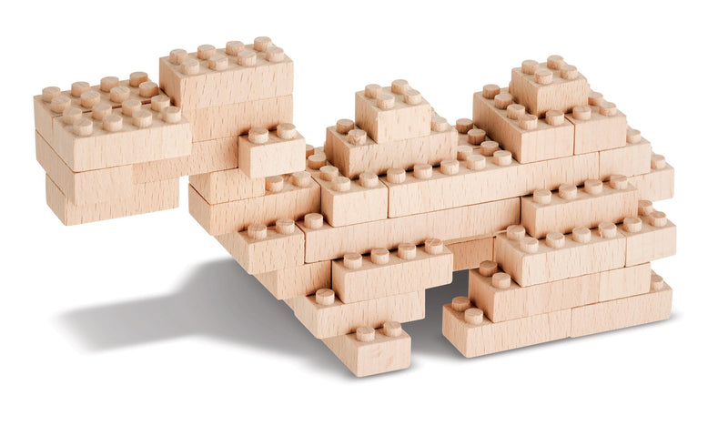 Wood Bricks 3 in 1 Builds - Africa - Once Kids