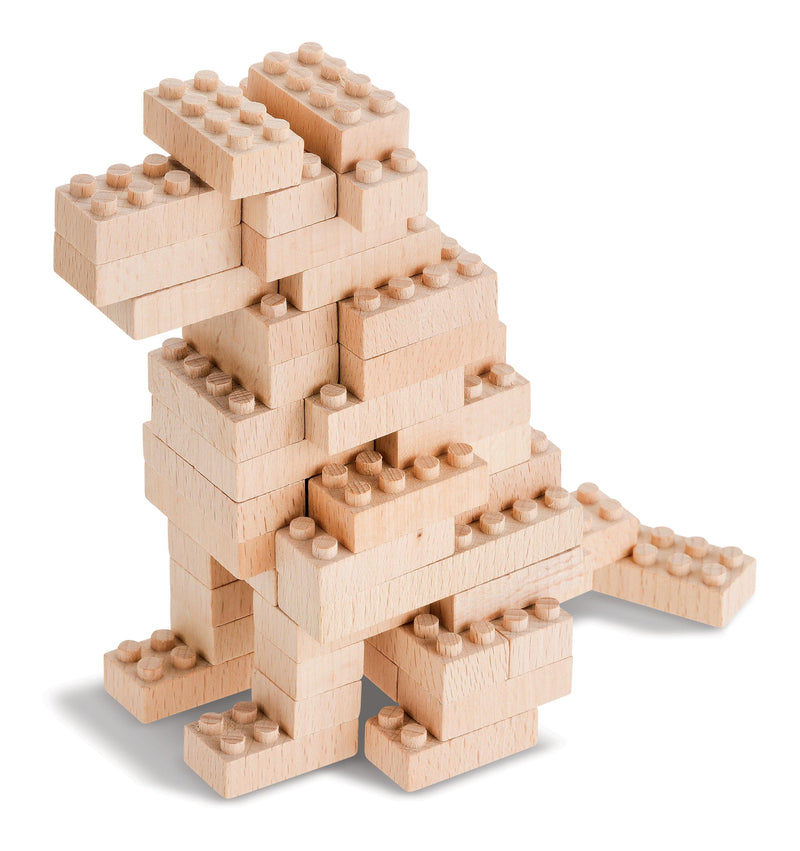Wood Bricks 3 in 1 Builds - Dogs - Once Kids