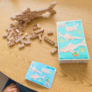 Wood Bricks 3 in 1 Builds - Ocean - Once Kids