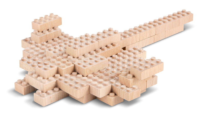 Wood Bricks 3 in 1 Builds - Ocean - Once Kids