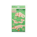 Wood Bricks 3 in 1 Builds - Reptiles - Once Kids