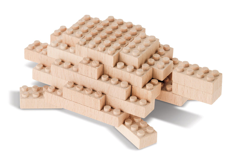 Wood Bricks 3 in 1 Builds - Shells - Once Kids