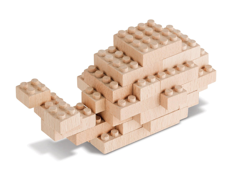 Wood Bricks 3 in 1 Builds - Shells - Once Kids