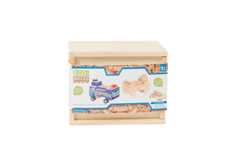 Wood Bricks 45pcs - Once Kids