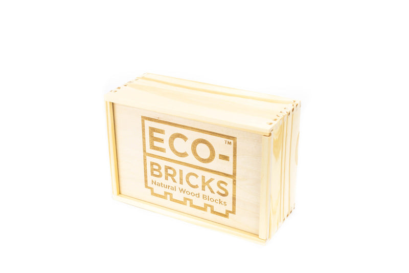 Wood Bricks 90pcs - Once Kids
